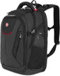Travel Tech Elite Laptop Backpack – Fits Laptops up to 16” – Scansmart Tsa-Friendly Backpack with USB Port, Shoe Compartment & Organizer Pockets – Black Dot